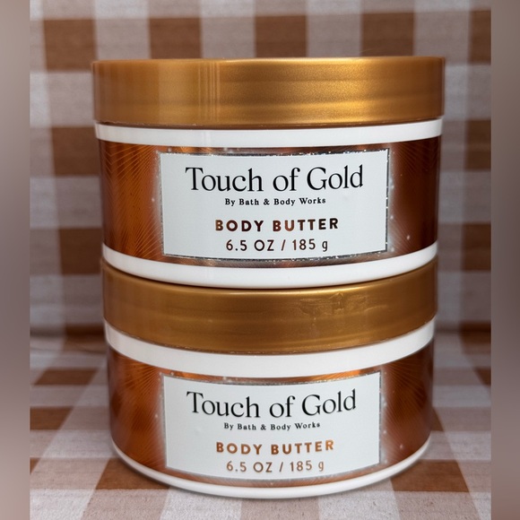 Bath & Body Works Other - NEW B&BW(2)Touch of Gold 6.5 Oz BODY BUTTER x2 48 HOUR EXTREME MOISTURE&SCENT